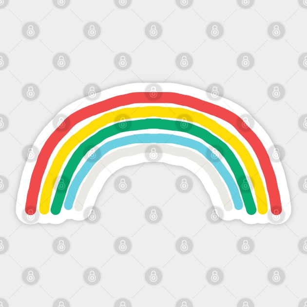 Rainbow for Spring Sticker by ellenhenryart